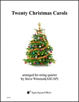 Twenty Christmas Carols String Quartet cover